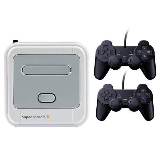 Super Console X 256G 50000+ Games Wired 4K HD 3D Double Game Console Box, UK Plug - Pocket Console by buy2fix | Online Shopping UK | buy2fix
