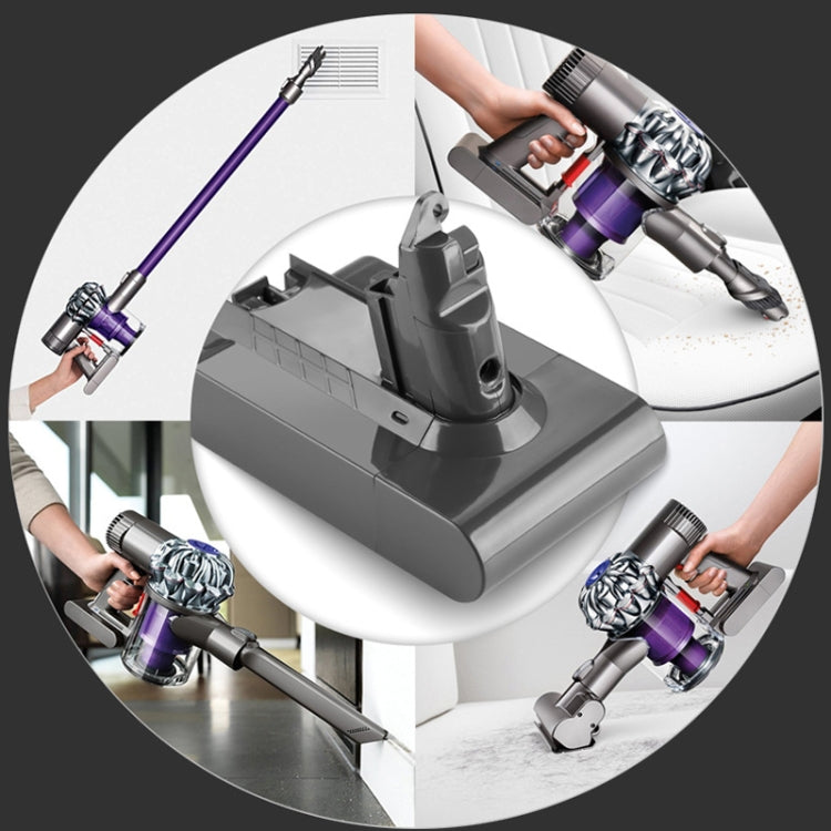 For Dyson V7 Series Battery 21.6V Vacuum Cleaner Accessories Sweeping Machine Battery Spare Power, Capacity: 2500mAh - Dyson Accessories by buy2fix | Online Shopping UK | buy2fix