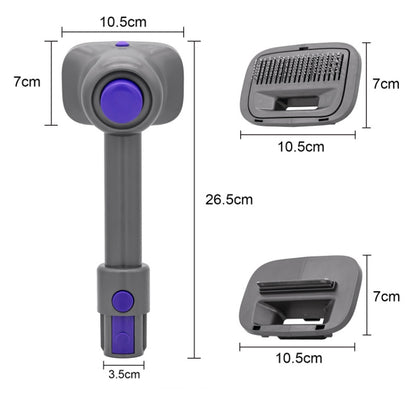 For Dyson V6 V7 V8 V10 V11 Vacuum Cleaner Pet Hair Suction Head, Spec: Luxury - Dyson Accessories by buy2fix | Online Shopping UK | buy2fix