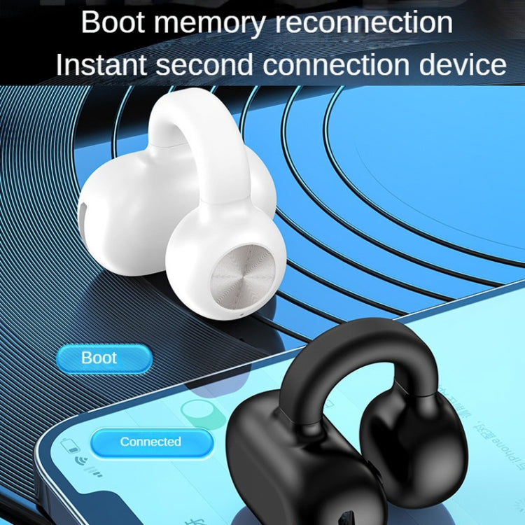 Z28 Wireless Ear Clip Type Single-Ear Bluetooth 5.3 Earphone(White Box Packag) - Bluetooth Earphone by buy2fix | Online Shopping UK | buy2fix