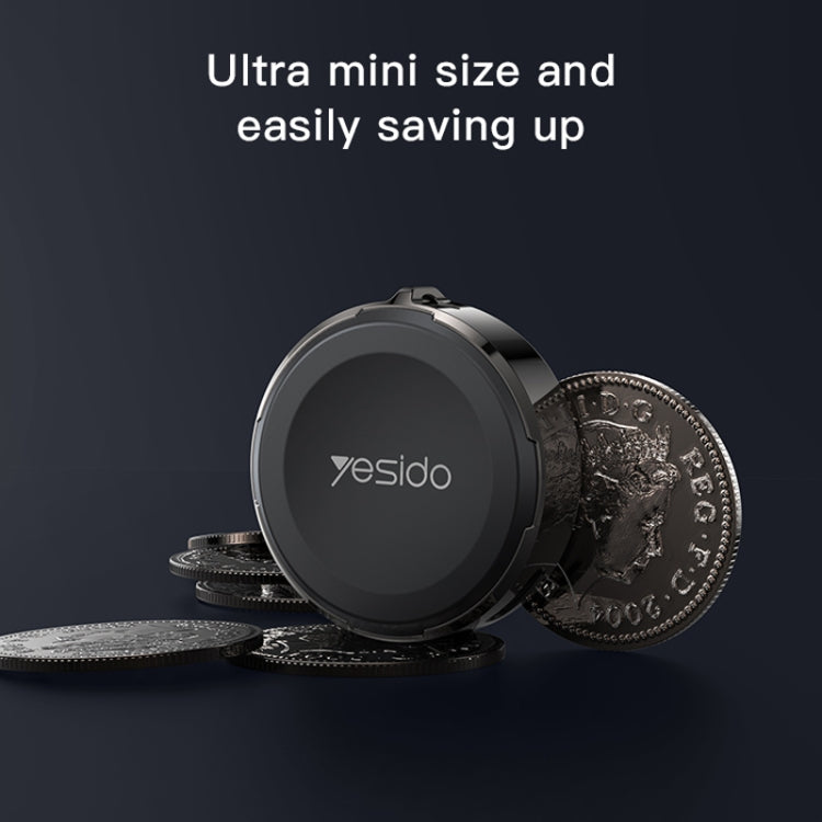 Yesido DS18 For Apple Watch Zinc Alloy Watch Charger Mini Strong Magnetic Wireless Charging(Black) - Charger / Holder by Yesido | Online Shopping UK | buy2fix
