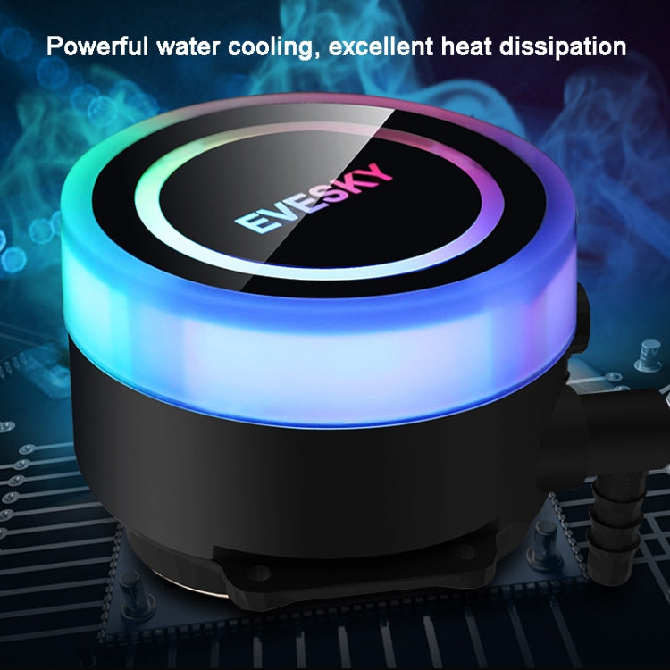 EVESKY  Water Cooler Cpu Fan RGB Fan Liquid Heatsink Integrated Radiator, Spec: 360mm - Fan Cooling by EVESKY | Online Shopping UK | buy2fix