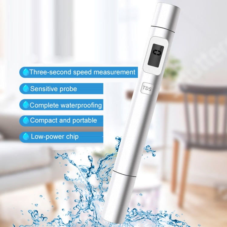 TDS Water Quality Test Pen High-Precision Drinking Tap Water Detector - Air & Water Quality Tester by buy2fix | Online Shopping UK | buy2fix