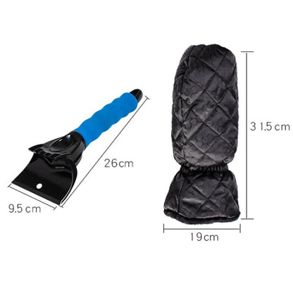 Vehicle Mounted Snow Shovel De-Icer Cleaning Tool, Color: Blue - Ice Scraper by buy2fix | Online Shopping UK | buy2fix
