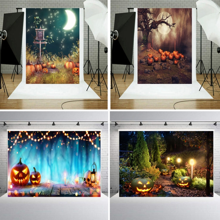 1.25x0.8m Holiday Party Photography Background Halloween Decoration Hanging Cloth, Style: WS-205 - Cartoon by buy2fix | Online Shopping UK | buy2fix