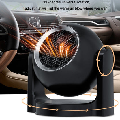 12V Winter Car-mounted Fast-heating Air Heater Window Glass Defogging Heater(White) - Heating & Fans by buy2fix | Online Shopping UK | buy2fix