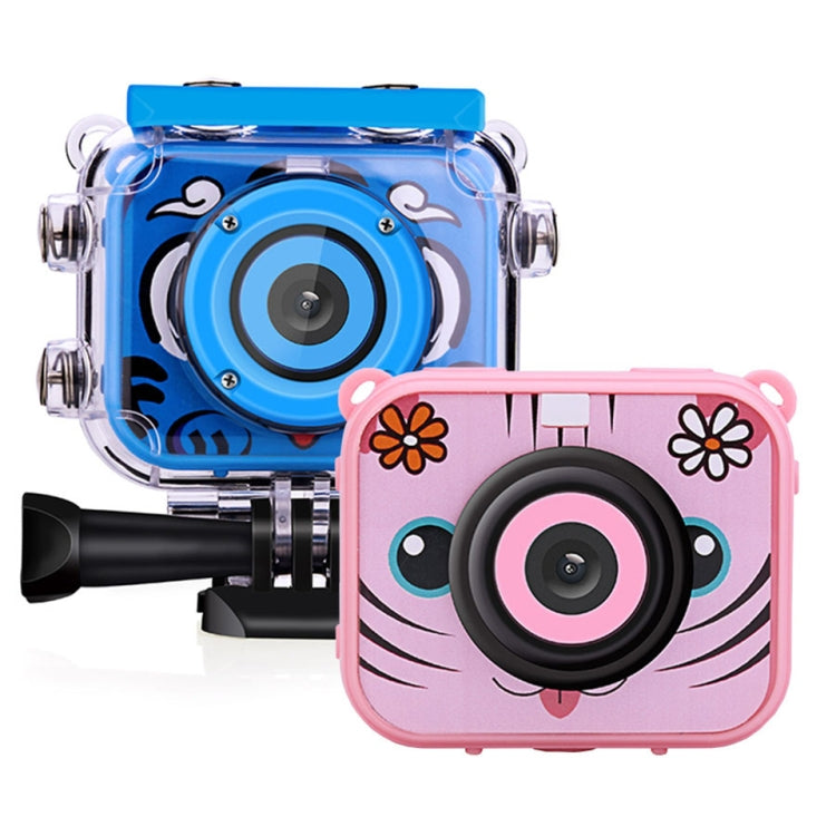 Cartoon Children Digital Camera HD Mini Student Sports Camera(Blue) - Children Cameras by buy2fix | Online Shopping UK | buy2fix