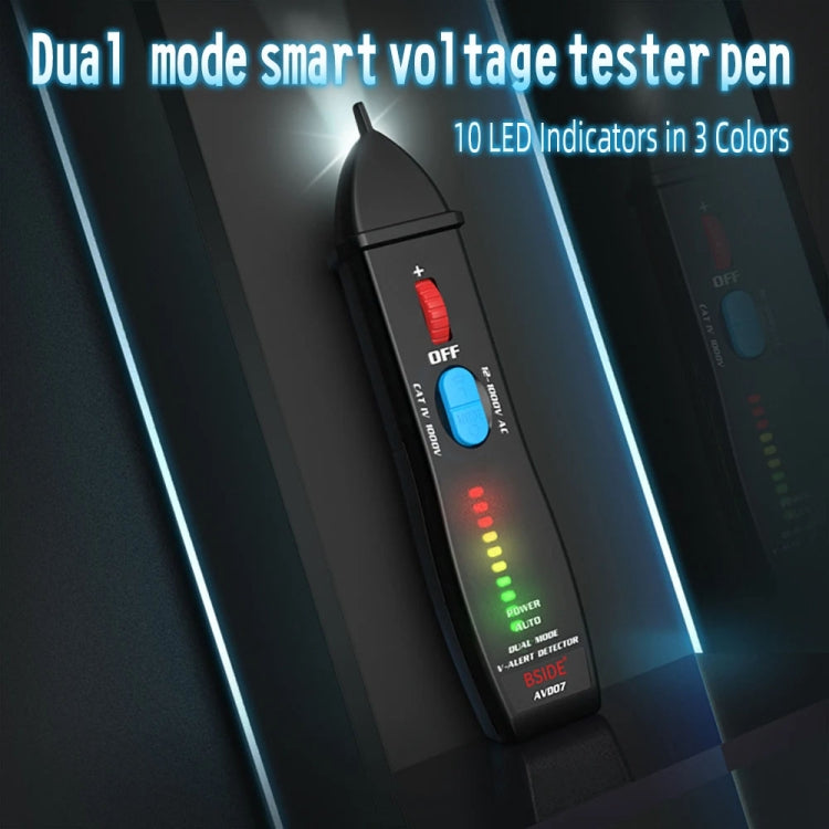 BSIDE AVD07 Smart Dual Mode Electric Pen Non-Contact Break-Point Sensing AC Voltage Tester - Current & Voltage Tester by BSIDE | Online Shopping UK | buy2fix