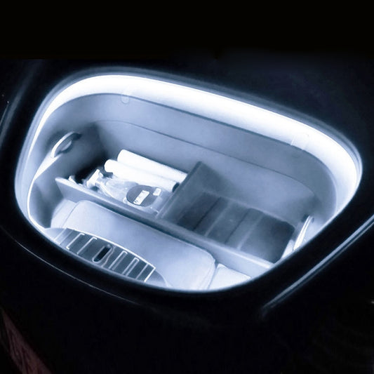 For Tesla Front Trunk LED Ambient Light Strip, Size: For 21-23 Model X(White Light) - Atmosphere lights by buy2fix | Online Shopping UK | buy2fix