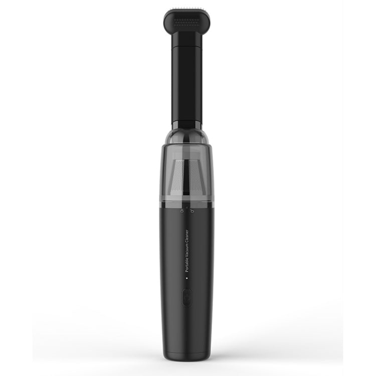 Mini Portable Detachable Wireless Handheld Powerful Car Vacuum Cleaner, Style: Metal Filter (Black) - Vacuum Cleaner by buy2fix | Online Shopping UK | buy2fix