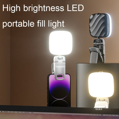 LED Mobile Phone Live Beauty Fill Light USB Charging Camera Pocket Light(White) - Selfie Light by buy2fix | Online Shopping UK | buy2fix