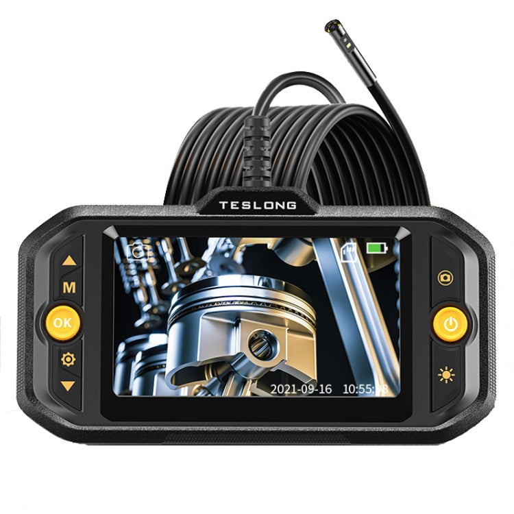 Teslong TS43S HD Camera Probe 4.3 Inch Screen All-In-One Industrial Borescope Auto Repair Tools, Specification: 7.9mm Three Lens -  by Teslong | Online Shopping UK | buy2fix