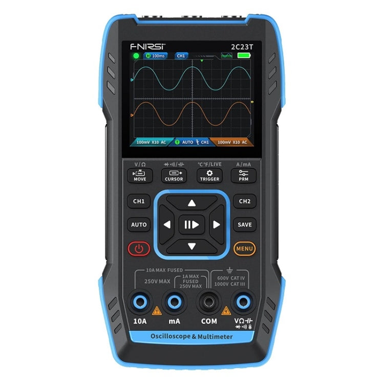 FNIRSI 3 In 1 Handheld Digital Oscilloscope Dual-Channel Multimeter, Specification: Standard - Digital Multimeter by FNIRSI | Online Shopping UK | buy2fix