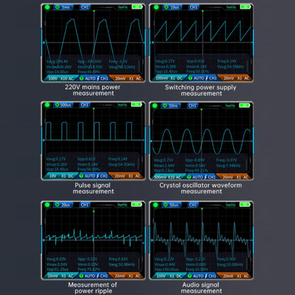 FNIRSI 3 In 1 Handheld Digital Oscilloscope Dual-Channel Multimeter, Specification: Standard - Digital Multimeter by FNIRSI | Online Shopping UK | buy2fix