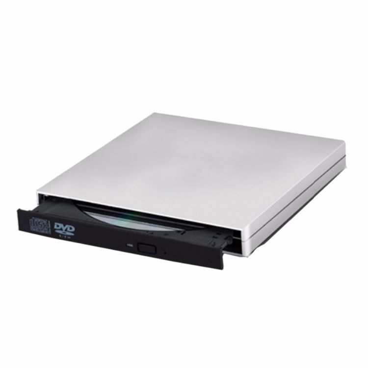 USB 2.0 Portable Ultra Slim External Slot-in DVD-RW CD-RW CD DVD ROM Player Drive for PC - Computer & Networking by buy2fix | Online Shopping UK | buy2fix