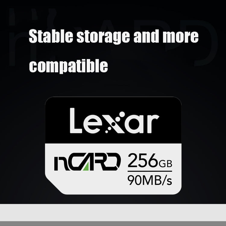 Lexar nCARD 256GB Memory Card Mobile Phone Expansion NM Card - Micro SD Card by Lexar | Online Shopping UK | buy2fix