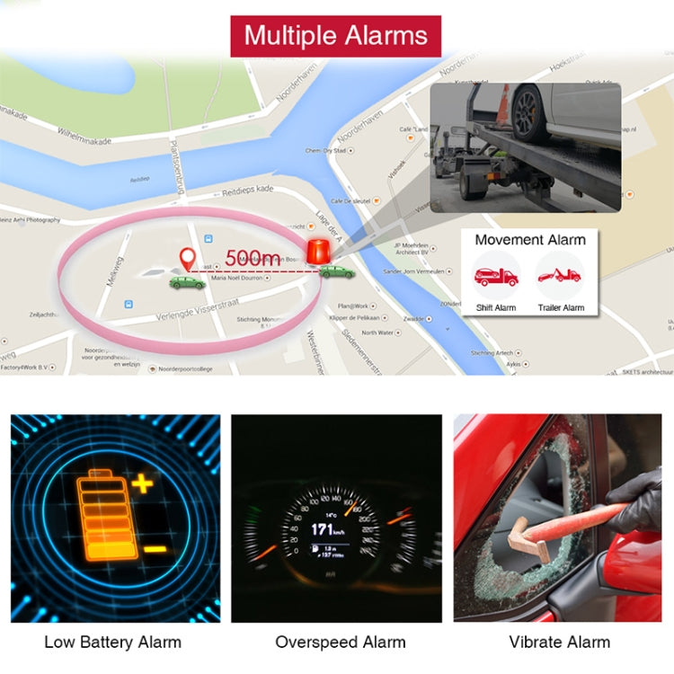 LK905 Car Truck Vehicle Tracking 3G GSM GPRS GPS Tracker - Car Tracker by buy2fix | Online Shopping UK | buy2fix