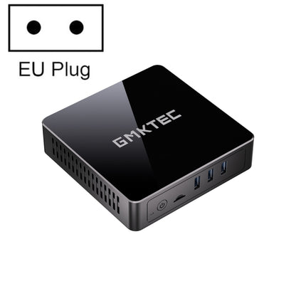 GMK KB3 Windows 11 / Linux System Mini PC, Intel Gemini Lake Refresh Processor J4125 Quad Core up to 2.7GHz, 8GB + 256GB, Support WiFi & Bluetooth, EU Plug - Windows Mini PCs by GMKtec | Online Shopping UK | buy2fix