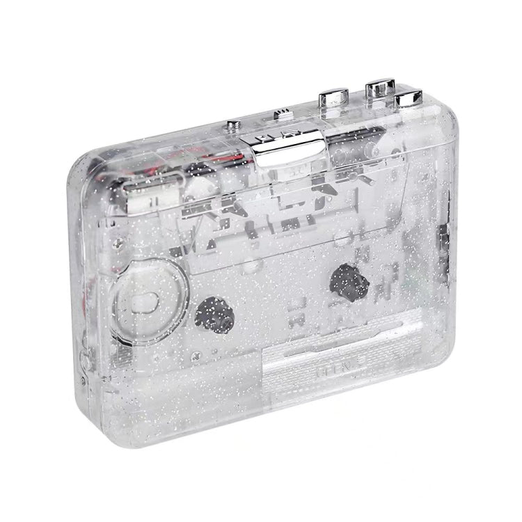 USB Cassette Player USB Cassette Tape to MP3 Converter (Transparent) - Consumer Electronics by buy2fix | Online Shopping UK | buy2fix