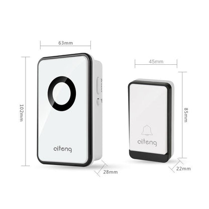 AITENG V018J Wireless Batteryless WIFI Doorbell, US Plug - Wireless Doorbell by AITENG | Online Shopping UK | buy2fix