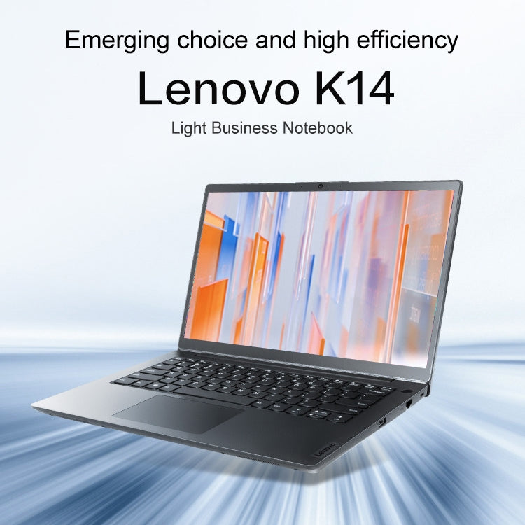 Lenovo K14 Laptop, 14 inch, 8GB+256GB, Windows 10 Pro, Intel Core i3-1115G4 Dual Core up to 4.1GHz, Support Wi-Fi 6 / BT / RJ45 - Lenovo by Lenovo | Online Shopping UK | buy2fix