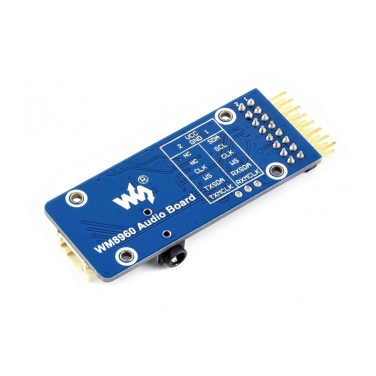 Waveshare WM8960 Stereo CODEC Audio Module, Play/Record - Modules Expansions Accessories by Waveshare | Online Shopping UK | buy2fix