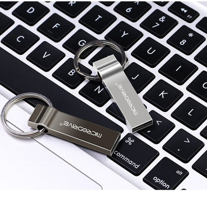 MicroDrive 4GB USB 2.0 Metal Keychain U Disk (Black) - Computer & Networking by MicroDrive | Online Shopping UK | buy2fix