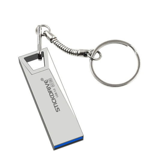 STICKDRIVE 64GB USB 3.0 High Speed Mini Metal U Disk (Silver Grey) - Computer & Networking by STICKDRIVE | Online Shopping UK | buy2fix