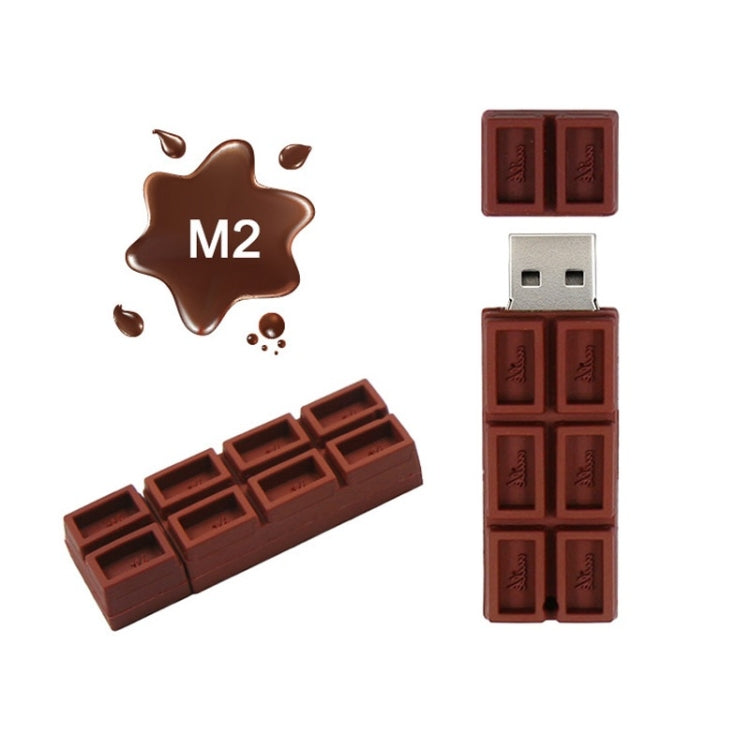 MicroDrive 32GB USB 2.0 Creative Chocolate U Disk - USB Flash Drives by MicroDrive | Online Shopping UK | buy2fix