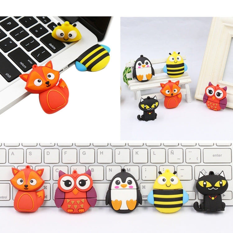 MicroDrive 32GB USB 2.0 Creative Cute Bee U Disk - USB Flash Drives by MicroDrive | Online Shopping UK | buy2fix